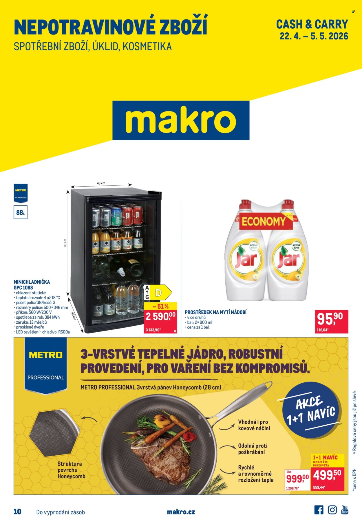 Leták MAKRO - 22.4.2026 - 5.5.2026. Strana 1