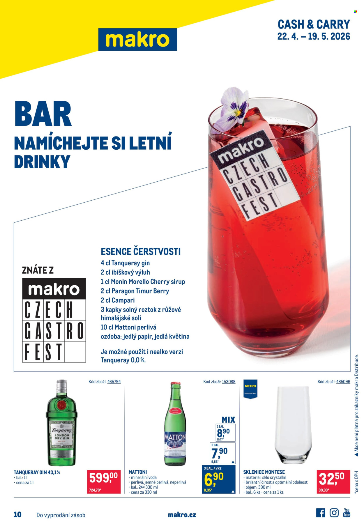 Leták MAKRO - 22.4.2026 - 19.5.2026. Strana 1