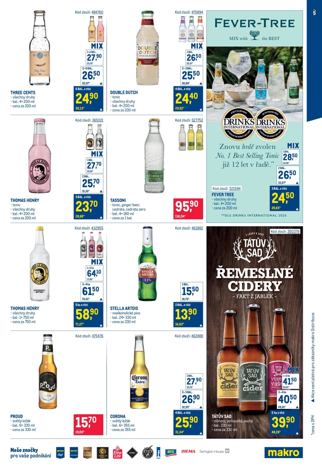 Leták MAKRO - 22.4.2026 - 19.5.2026. Strana 5