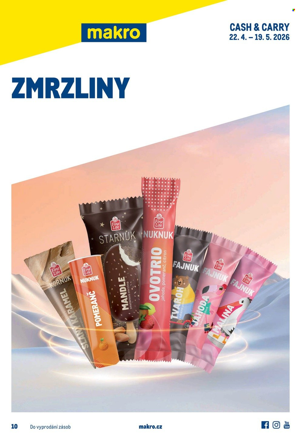 Leták MAKRO - 22.4.2026 - 19.5.2026. Strana 1
