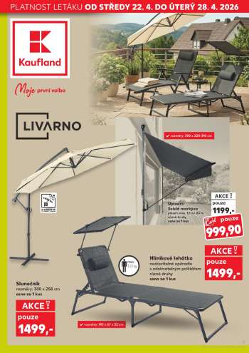 Leták Kaufland - 22.4.2026 - 28.4.2026.