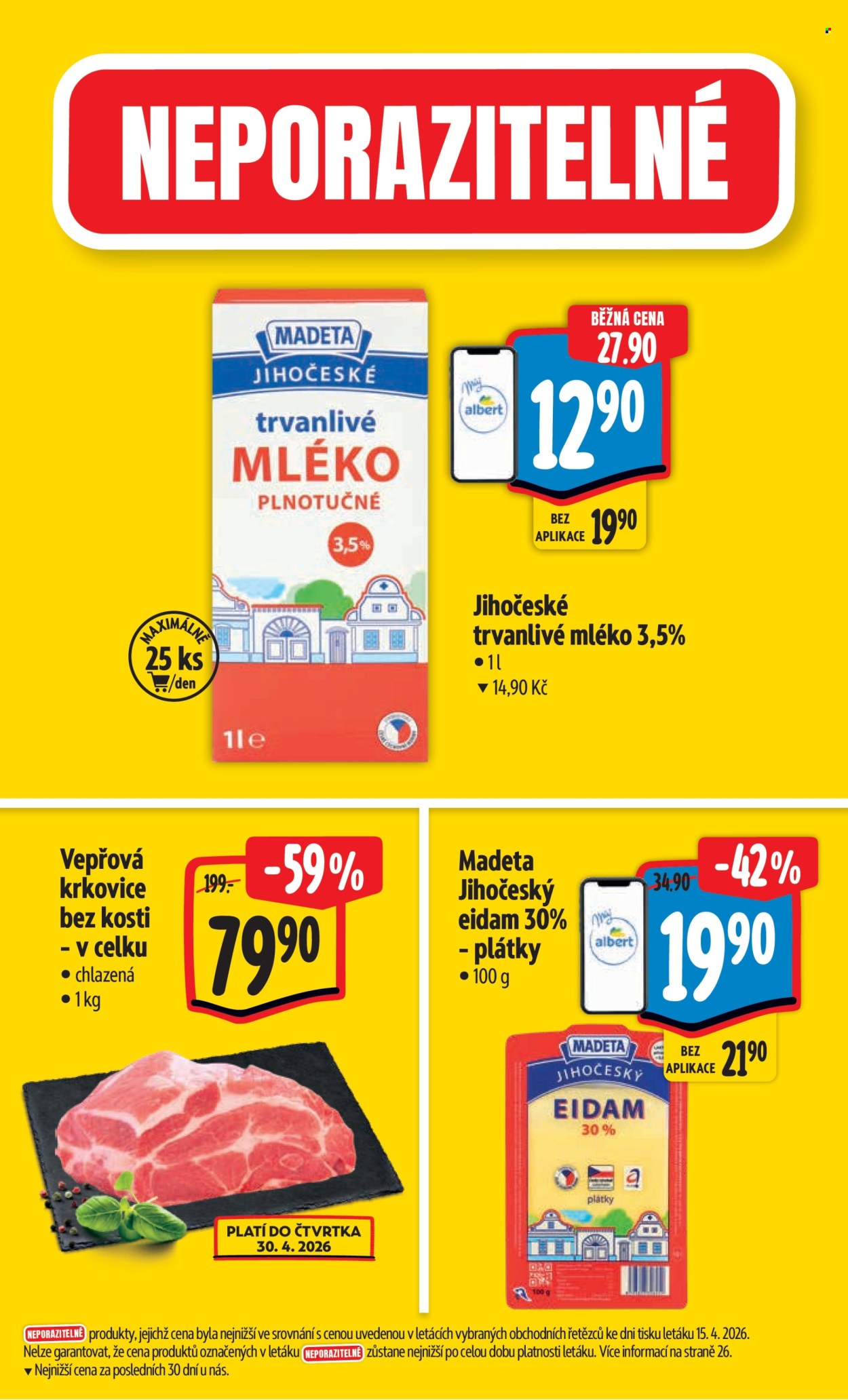 Leták Albert Hypermarket - 22.4.2026 - 28.4.2026. Strana 3