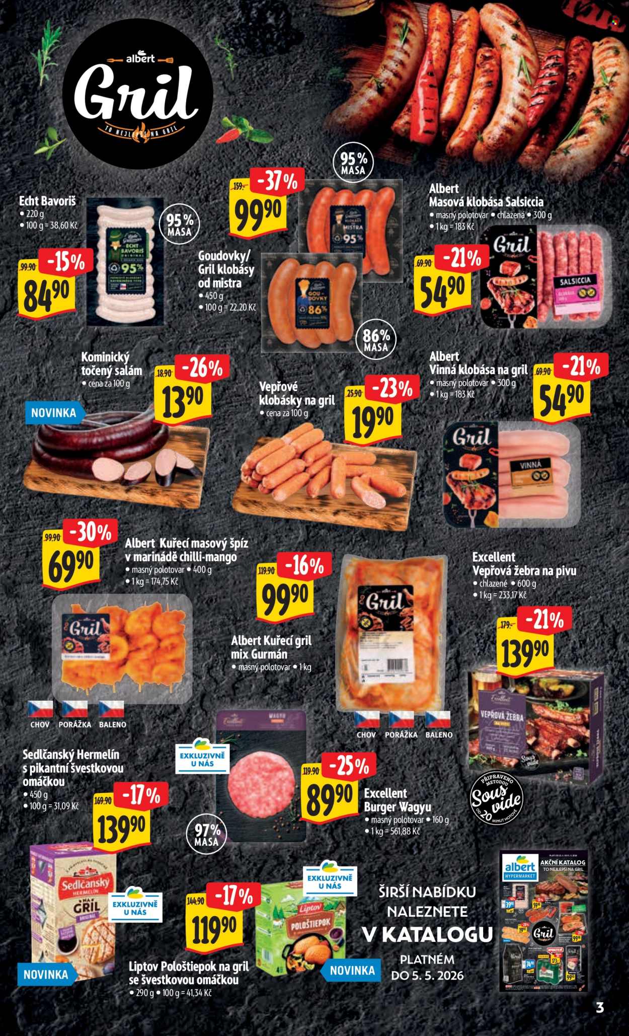 Leták Albert Hypermarket - 22.4.2026 - 28.4.2026. Strana 9