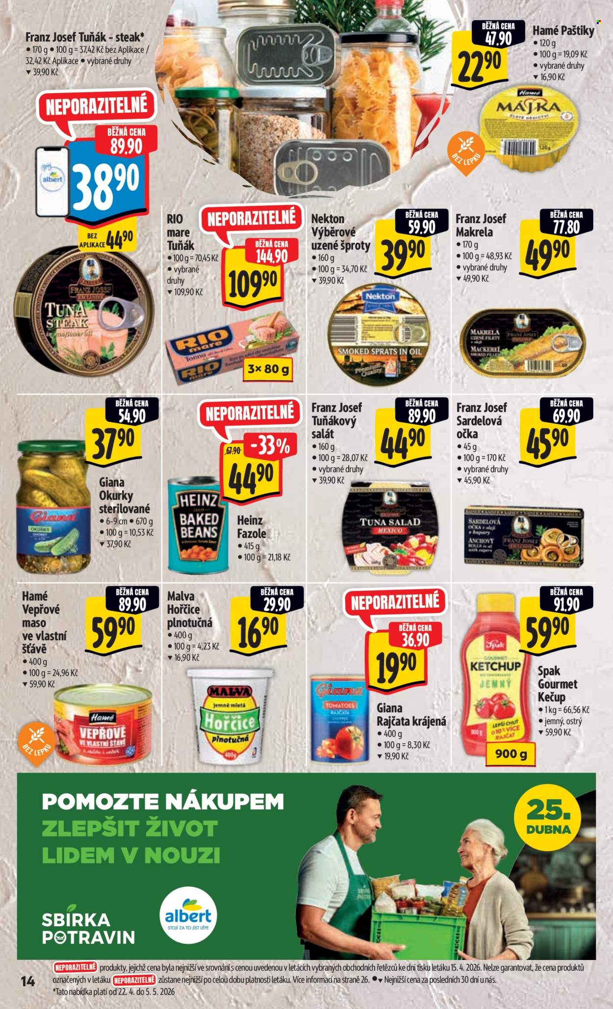 Leták Albert Hypermarket - 22.4.2026 - 28.4.2026. Strana 22