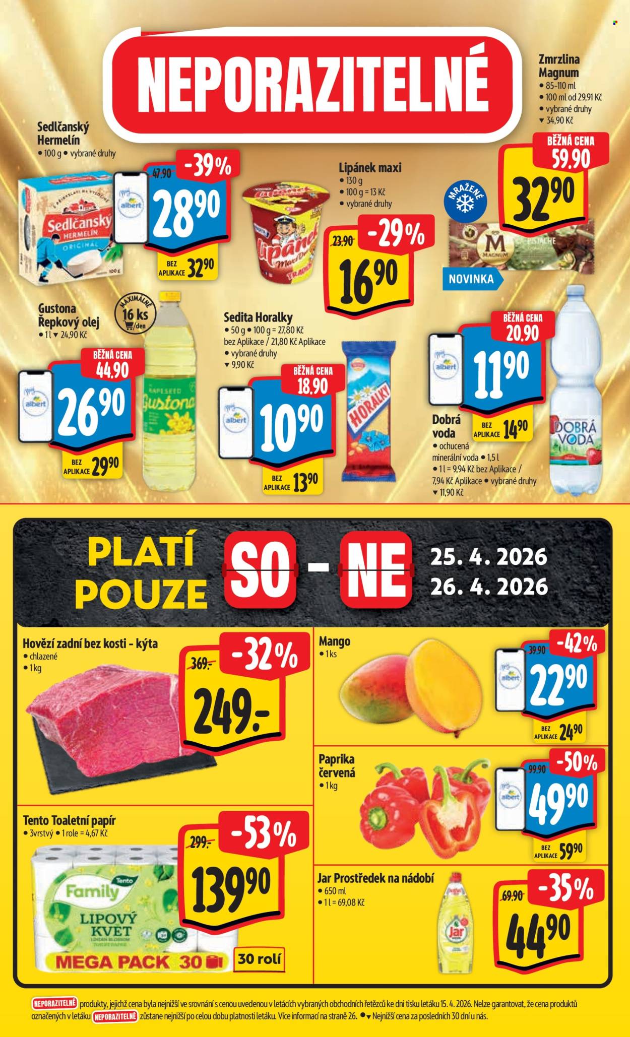 Leták Albert Hypermarket - 22.4.2026 - 28.4.2026. Strana 43