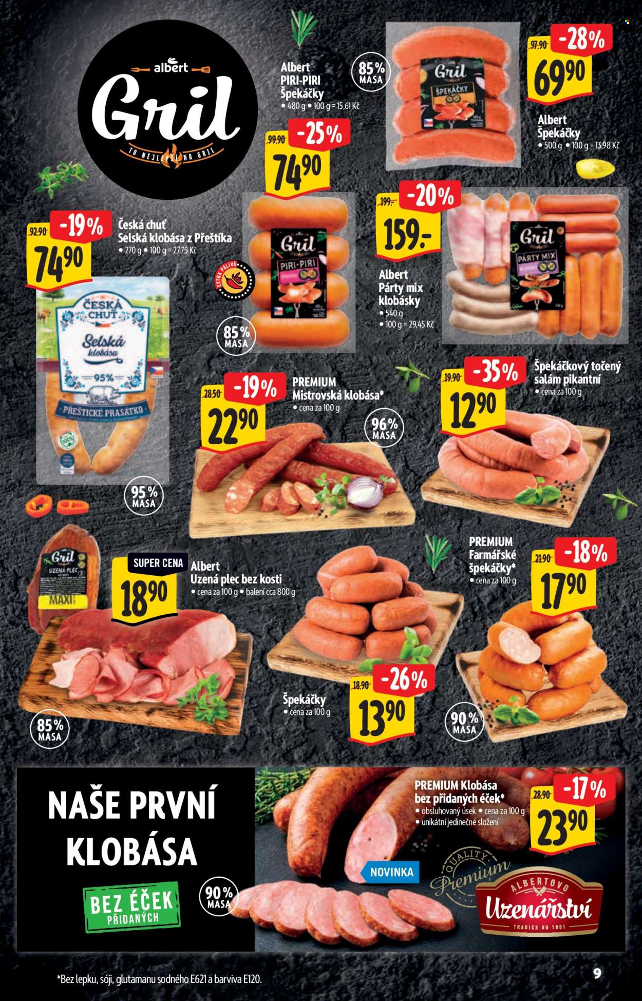 Leták Albert Hypermarket - 22.4.2026 - 5.5.2026. Strana 9
