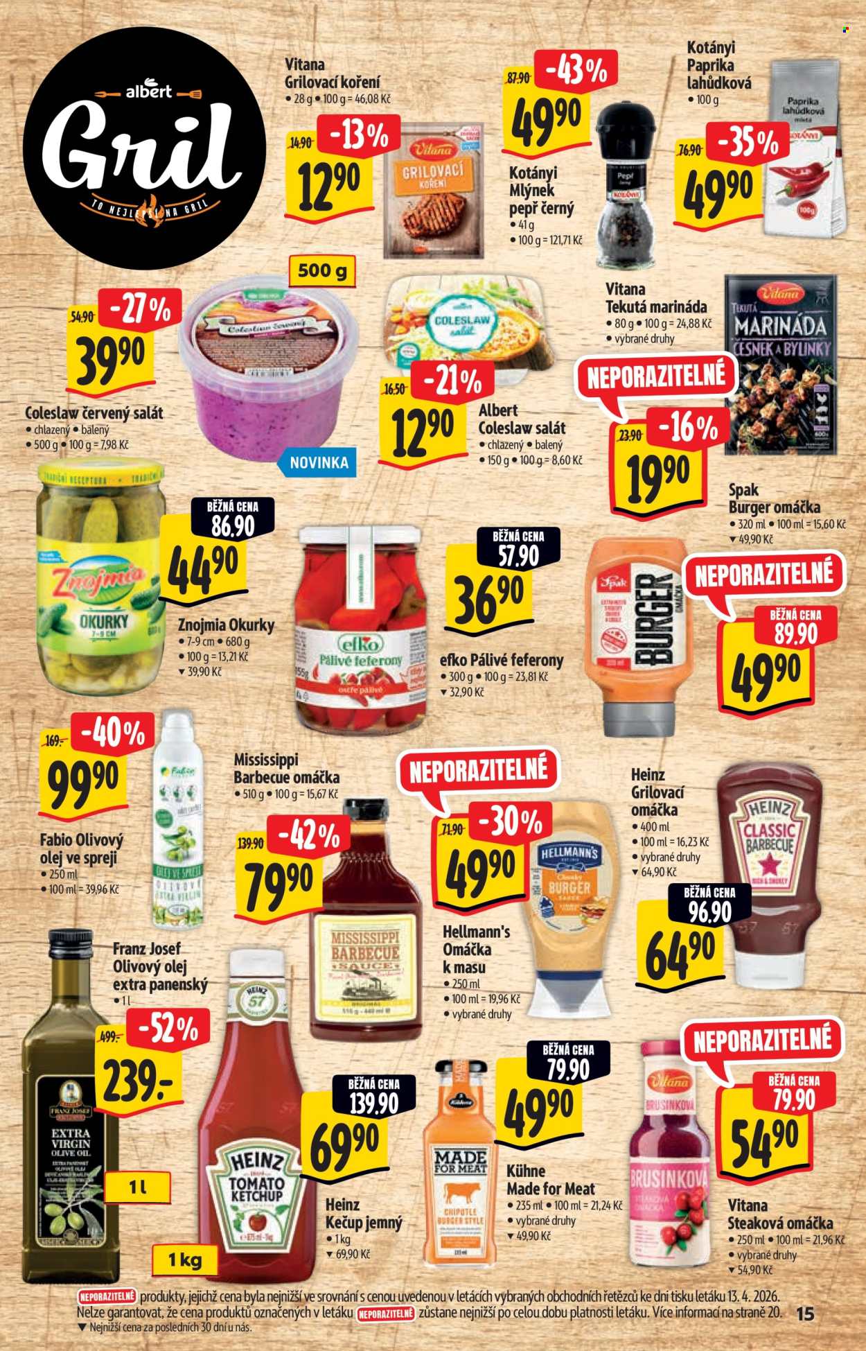 Leták Albert Hypermarket - 22.4.2026 - 5.5.2026. Strana 15