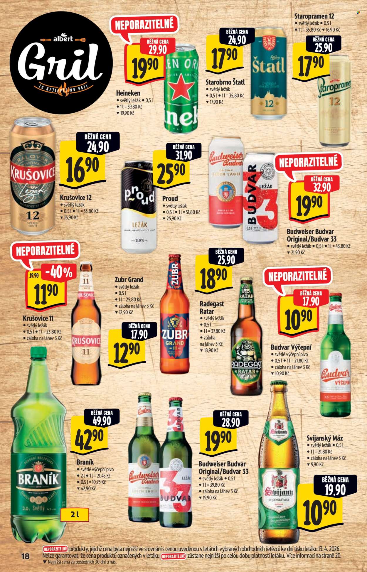 Leták Albert Hypermarket - 22.4.2026 - 5.5.2026. Strana 18
