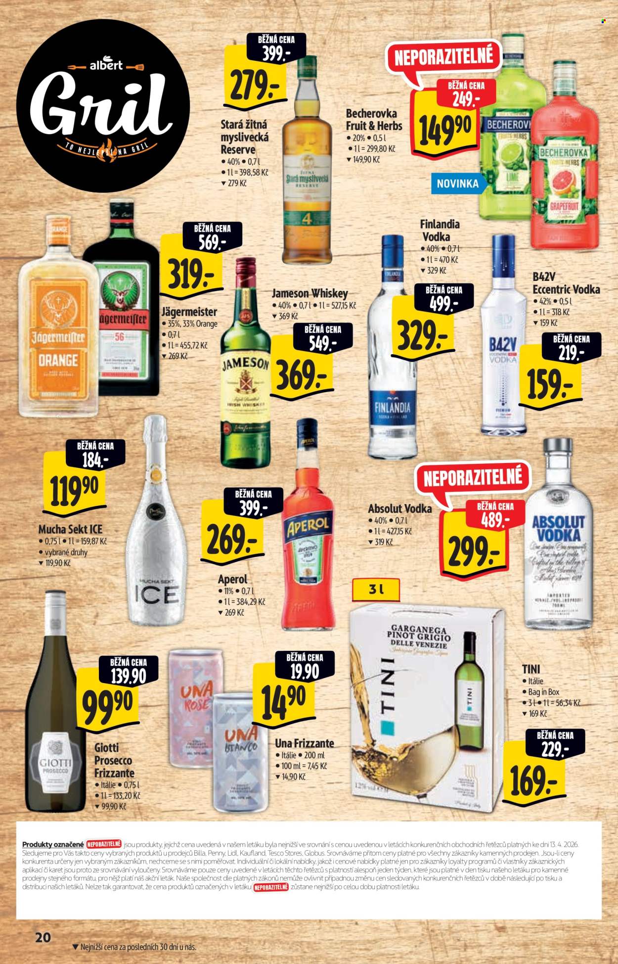 Leták Albert Hypermarket - 22.4.2026 - 5.5.2026. Strana 20