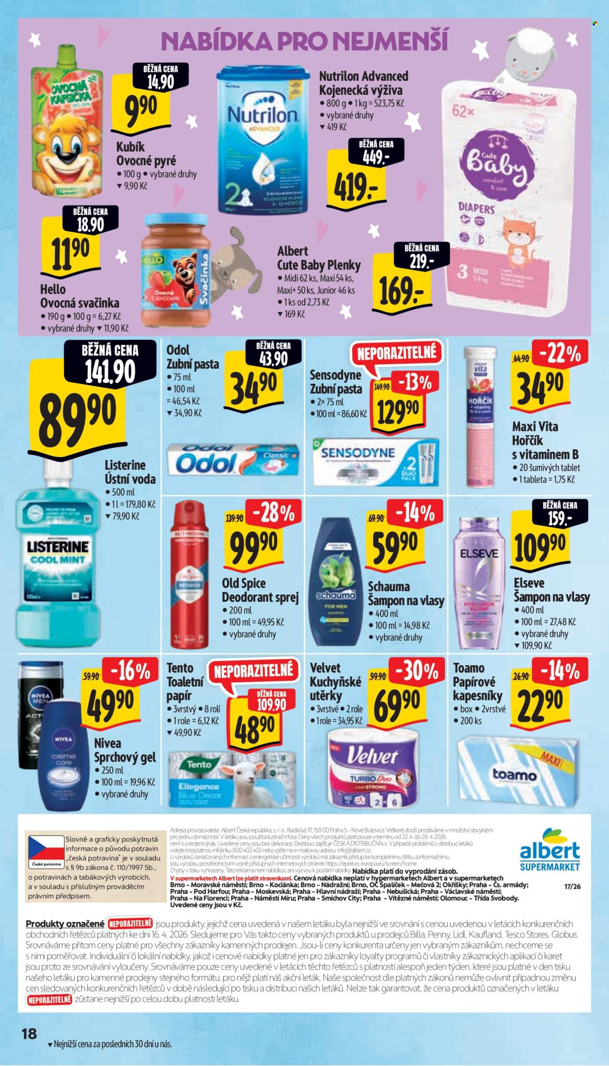 Leták Albert Supermarket - 22.4.2026 - 28.4.2026. Strana 26