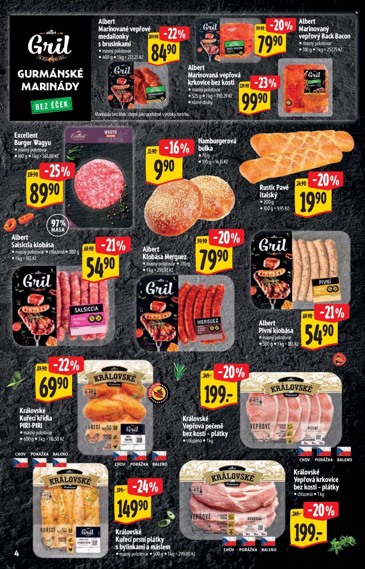Leták Albert Supermarket - 22.4.2026 - 5.5.2026. Strana 4