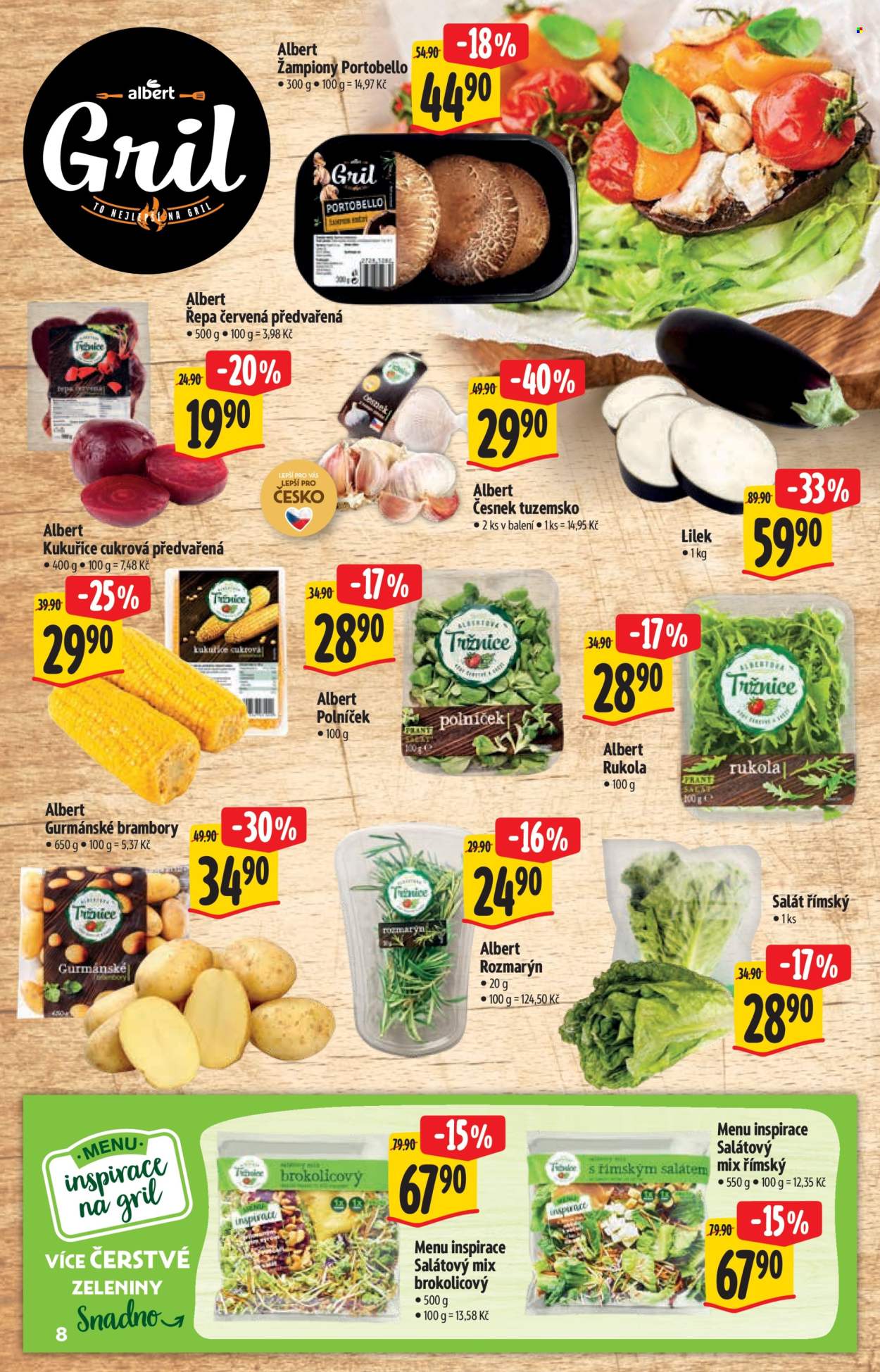 Leták Albert Supermarket - 22.4.2026 - 5.5.2026. Strana 8