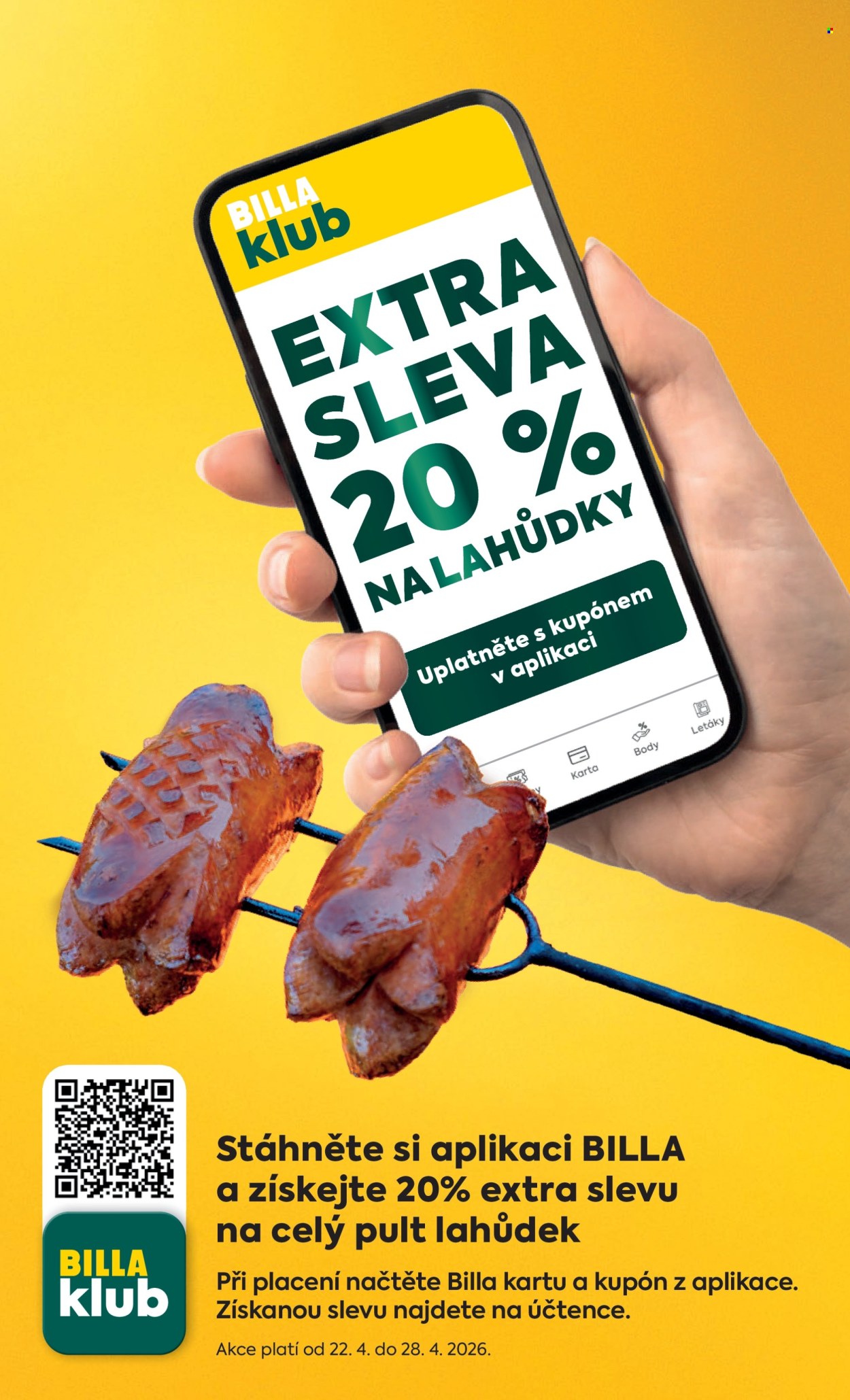 Leták BILLA - 22.4.2026 - 28.4.2026. Strana 9