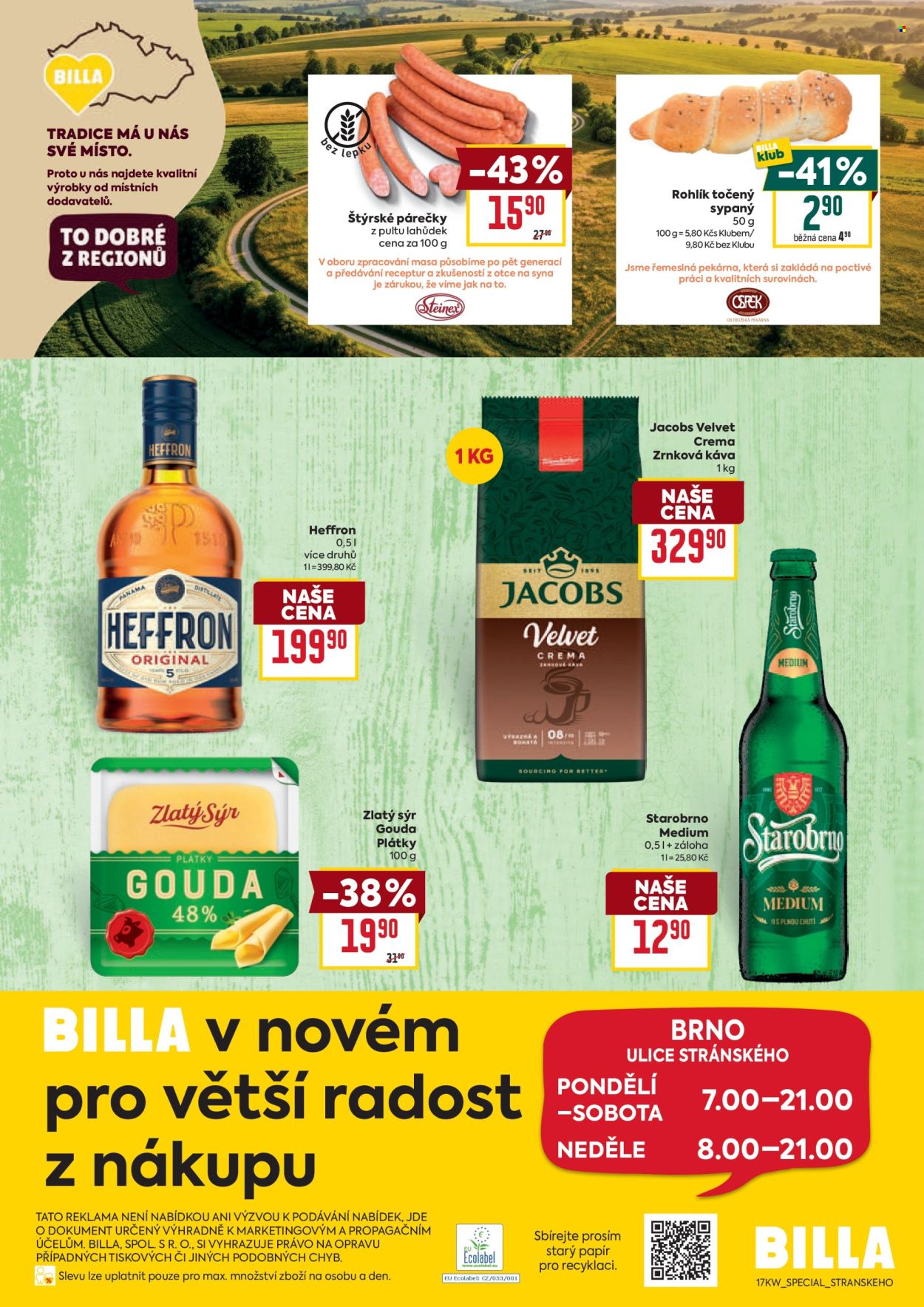 Leták BILLA - 22.4.2026 - 28.4.2026. Strana 2