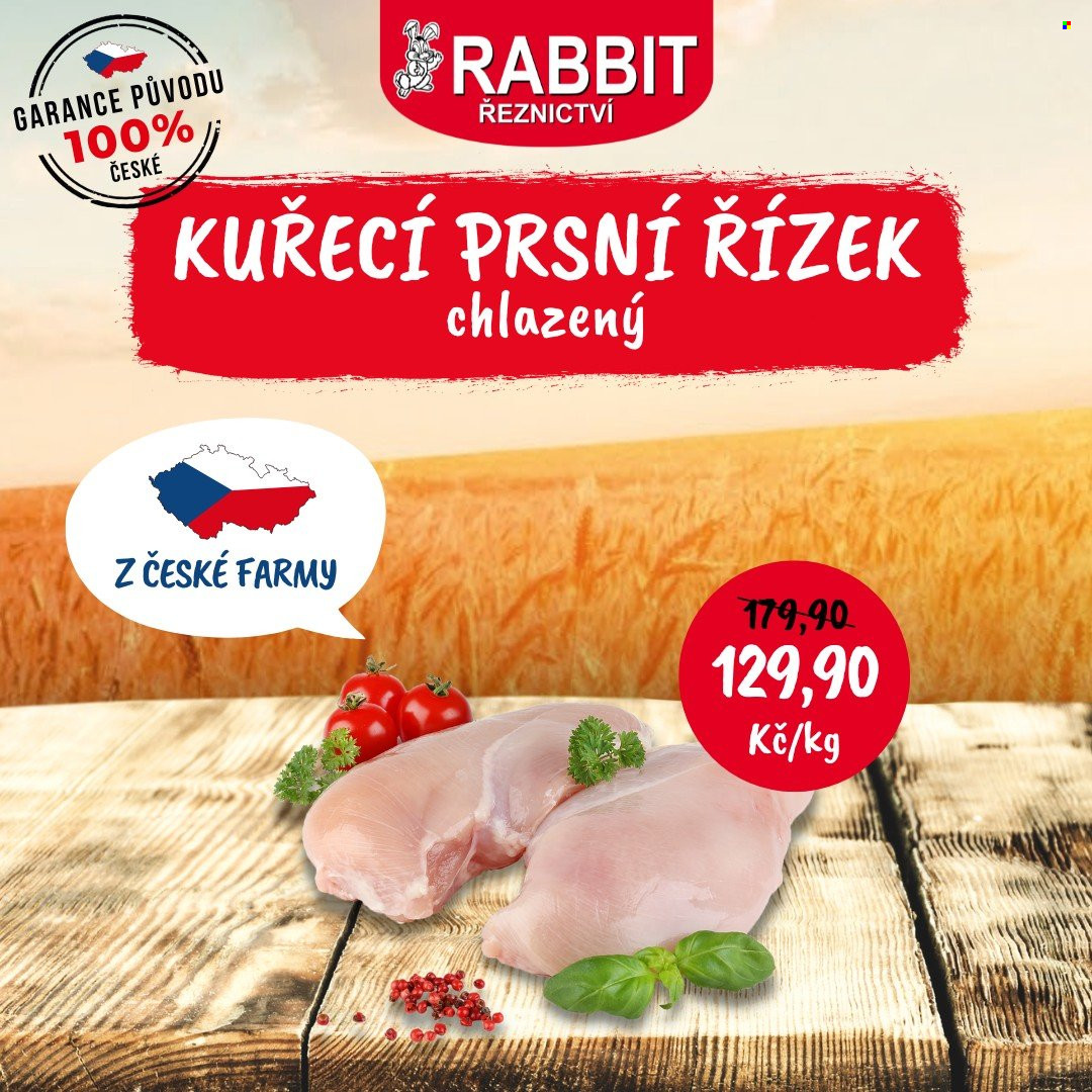 Leták RABBIT řeznictví - 20.4.2026 - 27.4.2026. Strana 2