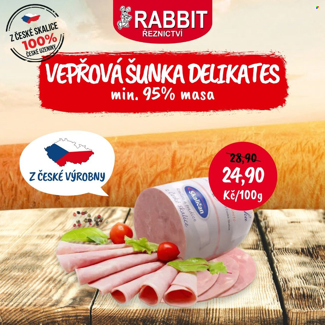Leták RABBIT řeznictví - 20.4.2026 - 27.4.2026. Strana 4