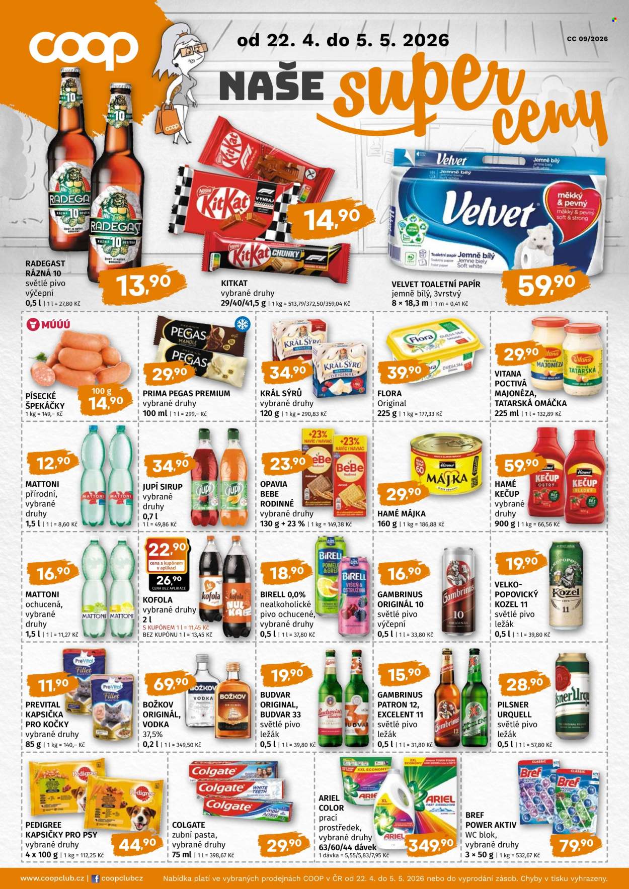 Leták coop TIP - 22.4.2026 - 5.5.2026. Strana 1