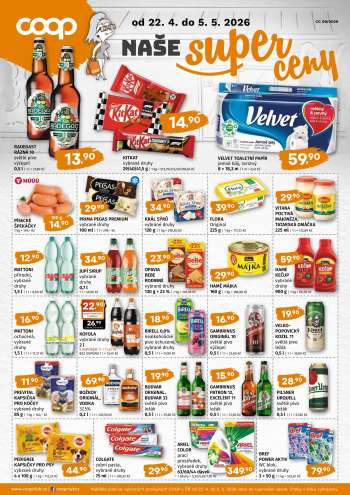 Leták coop TIP - 22.4.2026 - 5.5.2026.