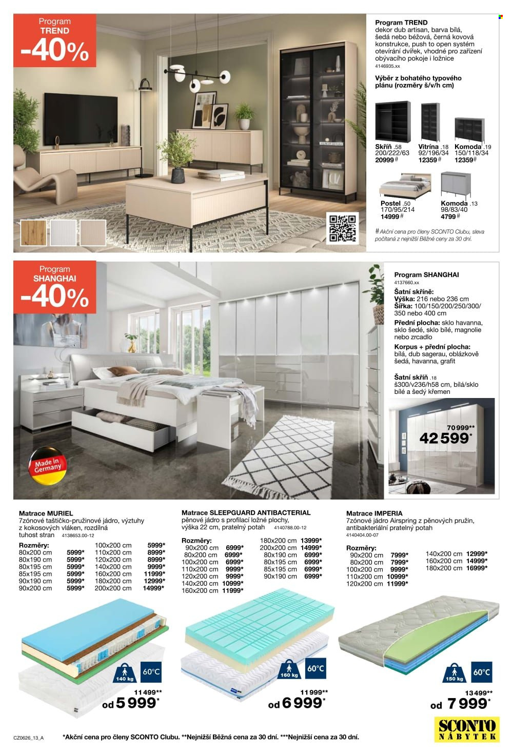 Leták SCONTO NÁBYTEK - 22.4.2026 - 19.5.2026. Strana 13
