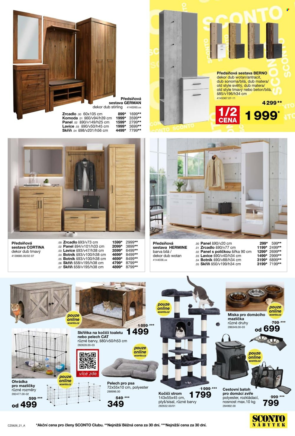 Leták SCONTO NÁBYTEK - 22.4.2026 - 19.5.2026. Strana 21