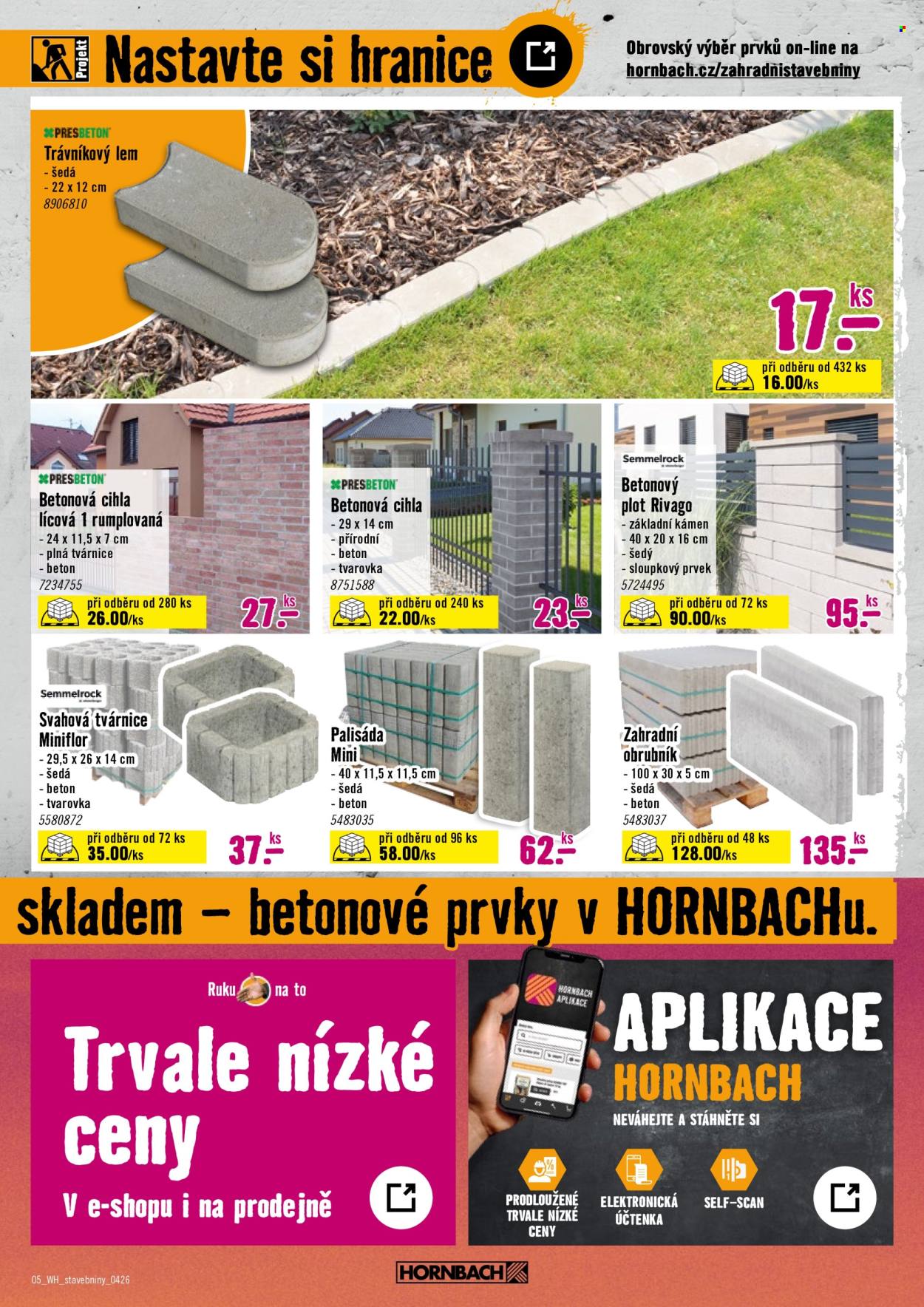 Leták HORNBACH - 22.4.2026 - 6.5.2026. Strana 5