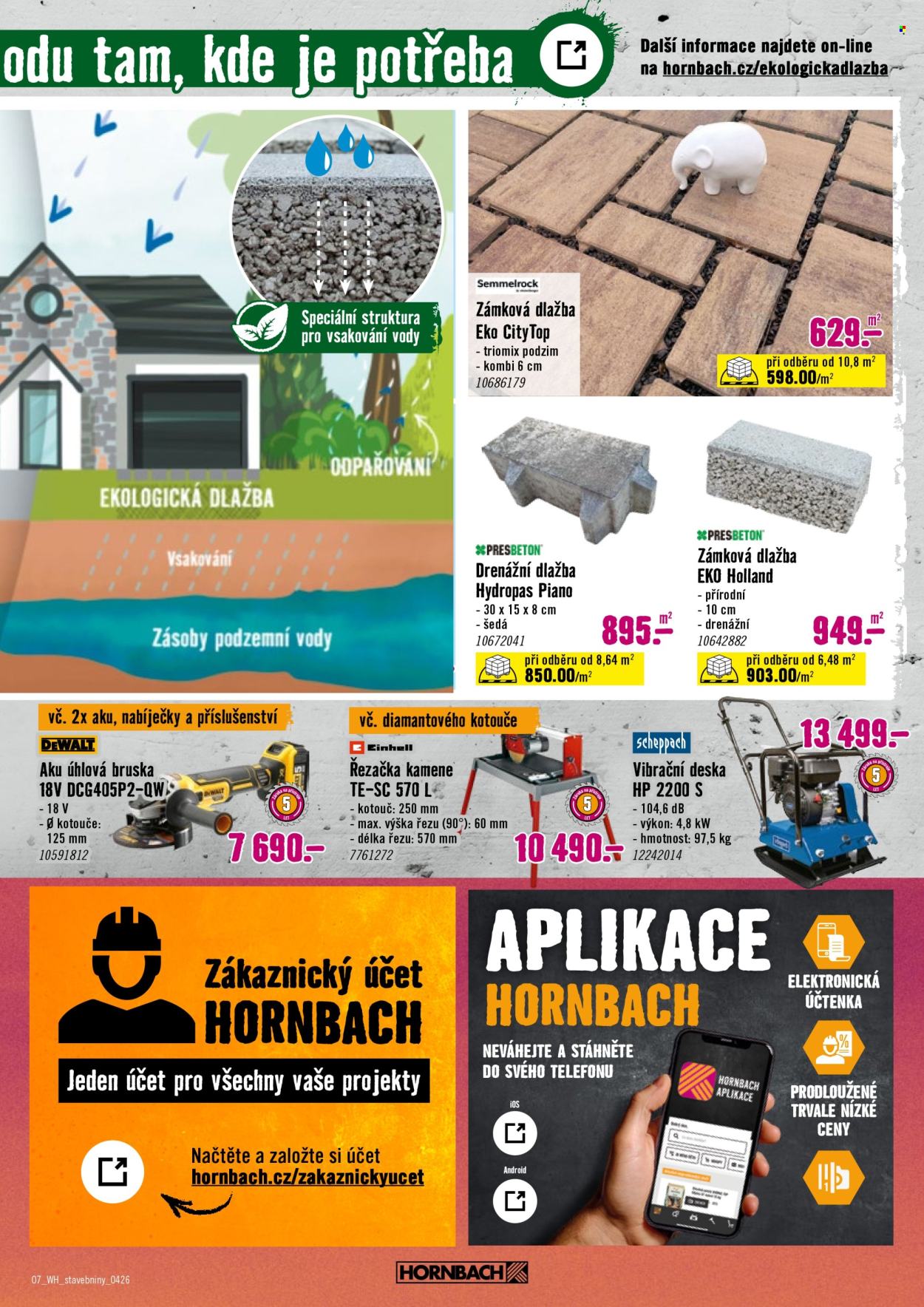 Leták HORNBACH - 22.4.2026 - 6.5.2026. Strana 7