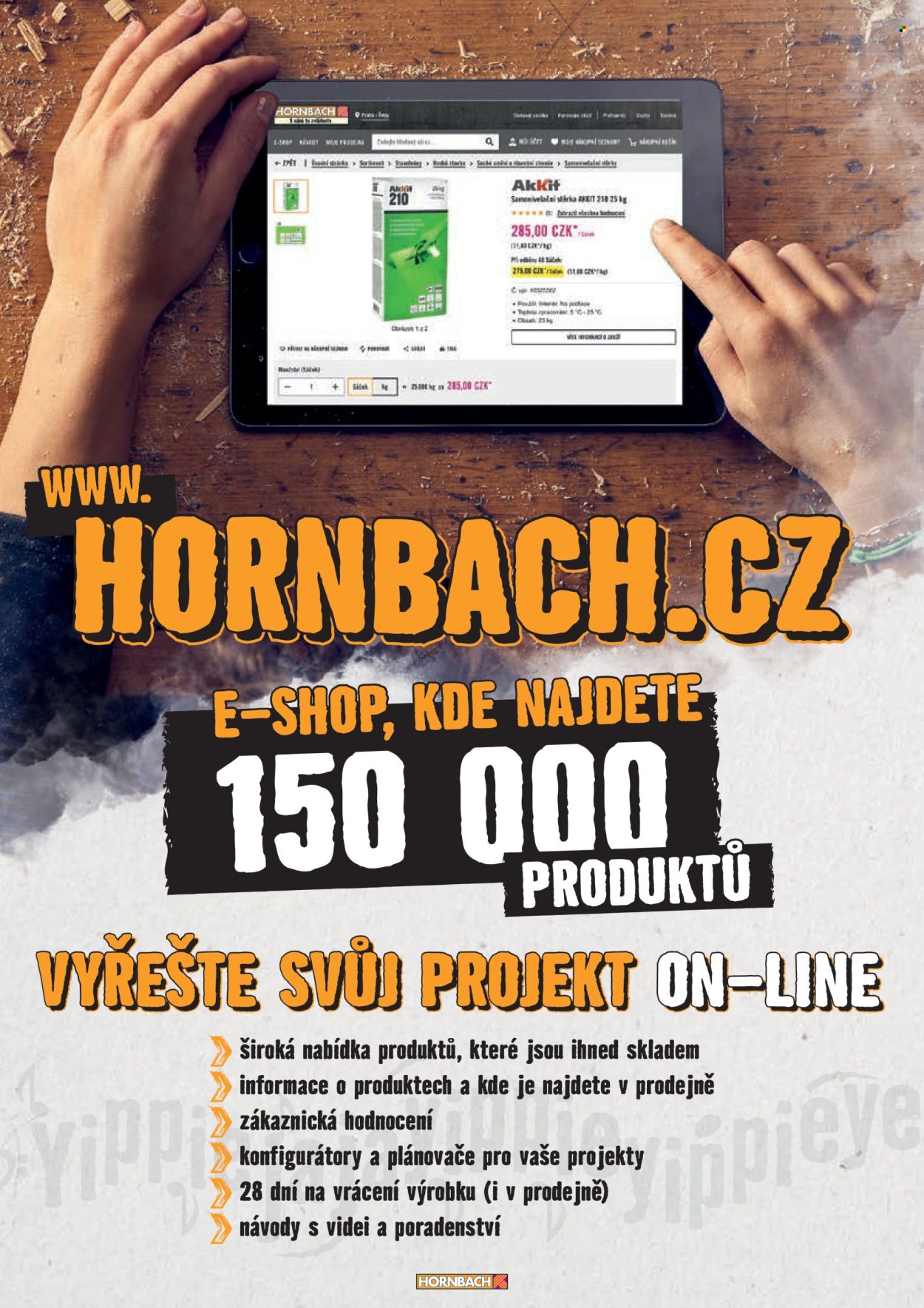 Leták HORNBACH - 22.4.2026 - 6.5.2026. Strana 8