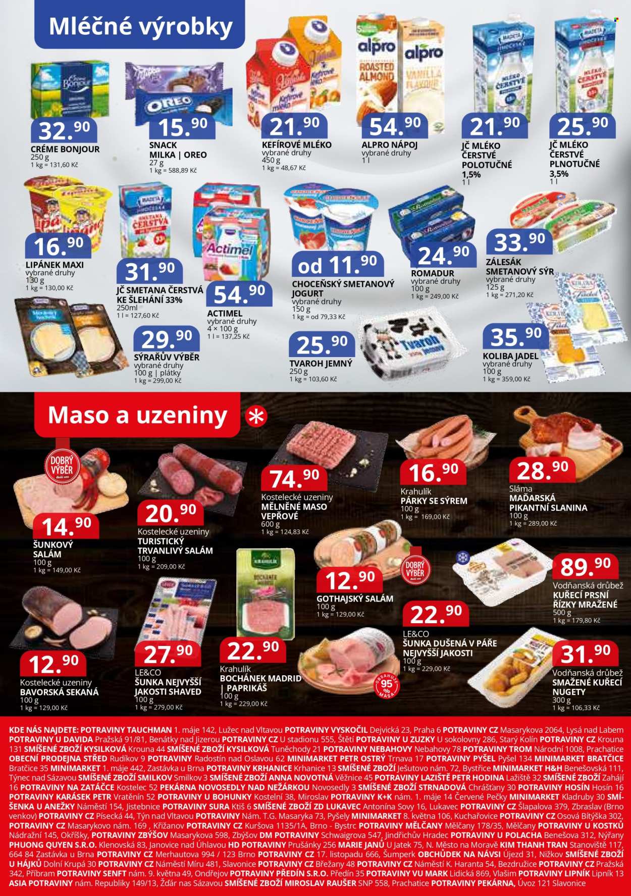 Leták Potraviny CZ - 22.4.2026 - 4.5.2026. Strana 4
