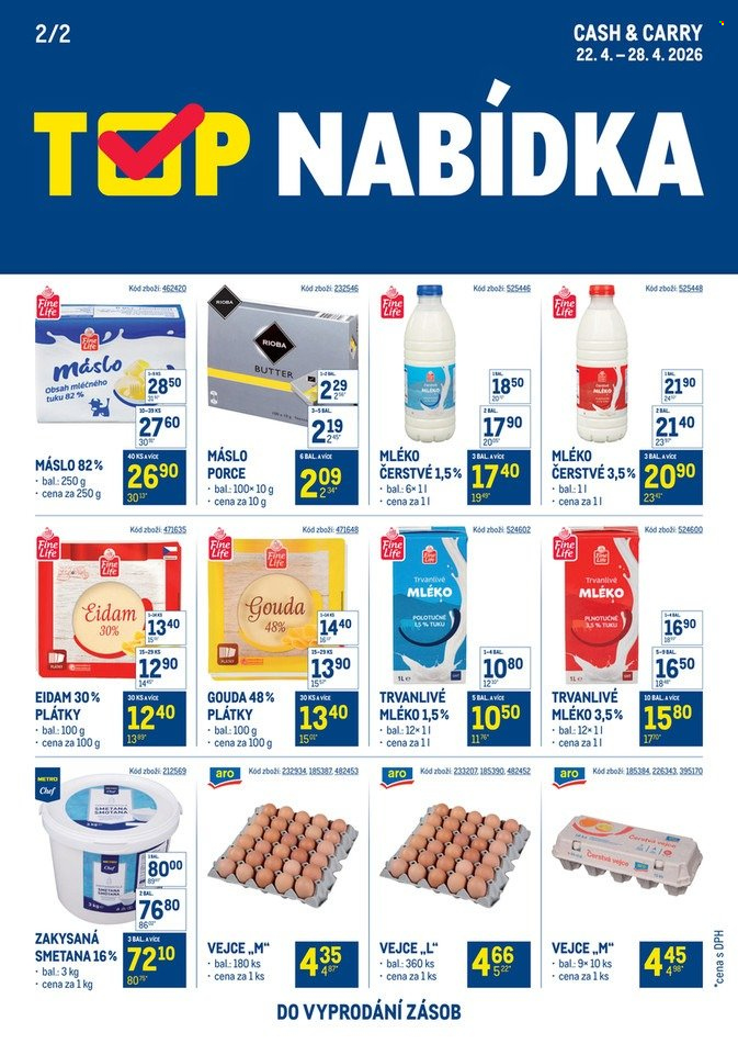 Leták MAKRO - 22.4.2026 - 28.4.2026. Strana 1
