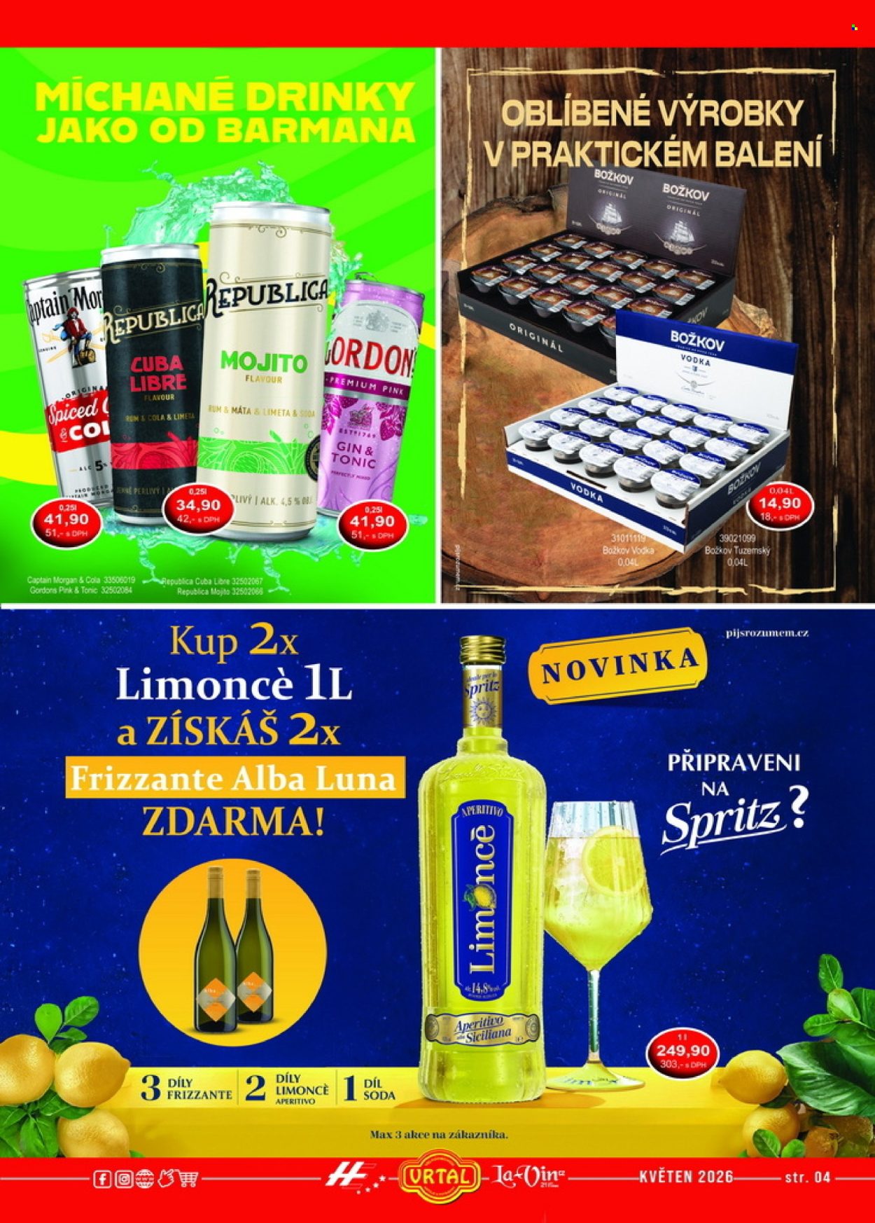 Leták Vrtal - 1.5.2026 - 31.5.2026. Strana 4