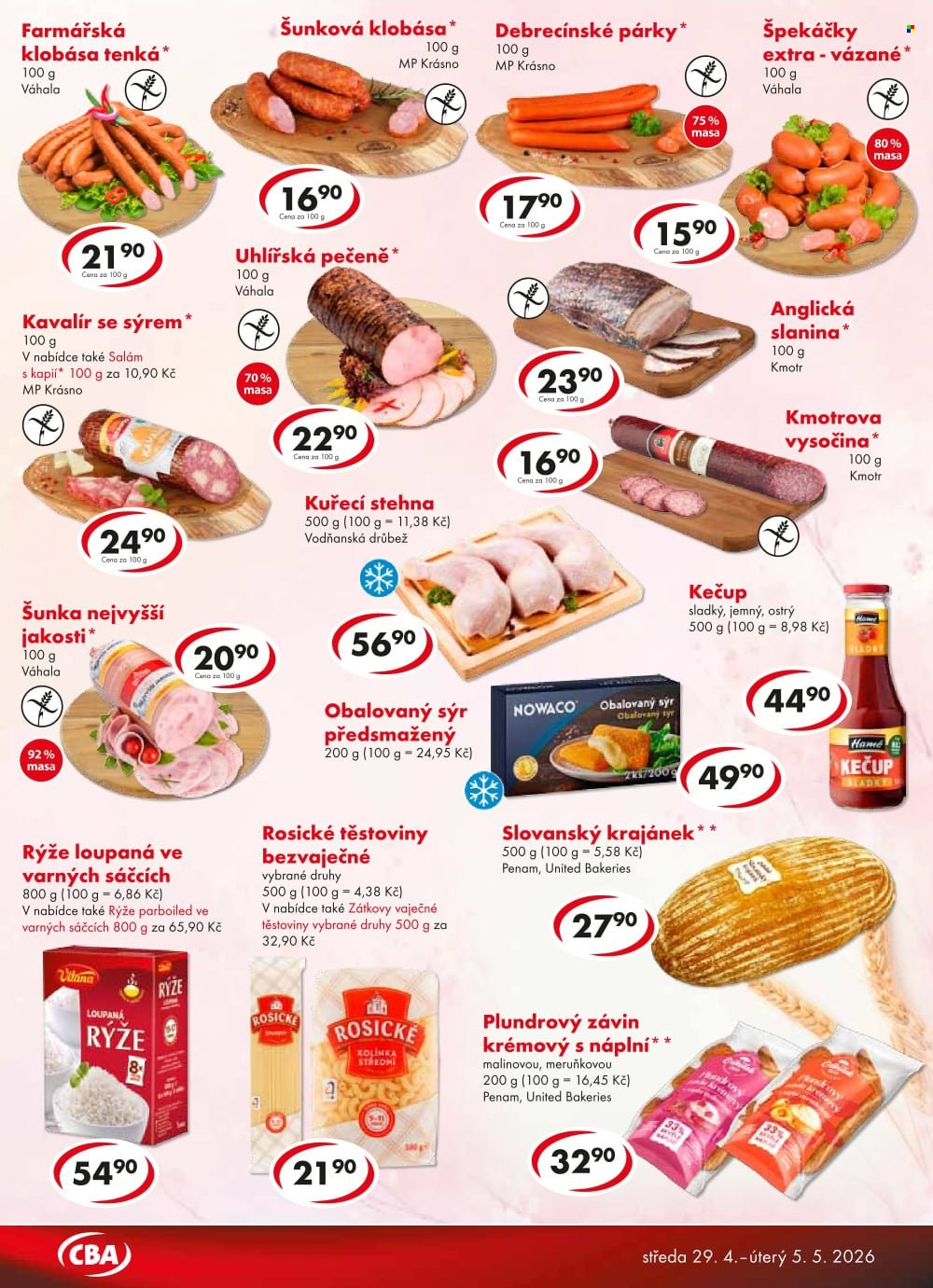 Leták CBA Premium - 29.4.2026 - 5.5.2026. Strana 3