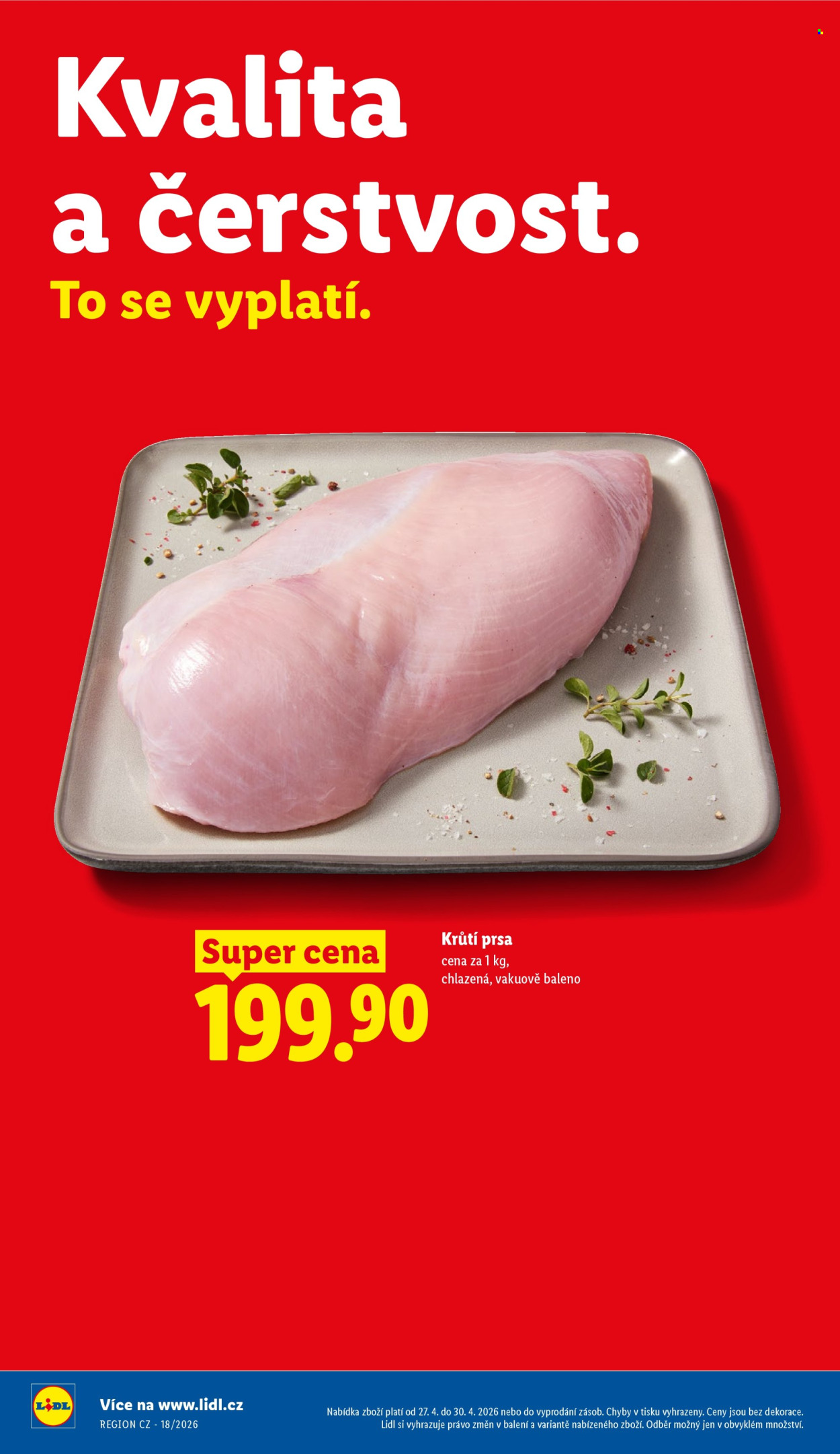 Leták Lidl - 27.4.2026 - 30.4.2026. Strana 8
