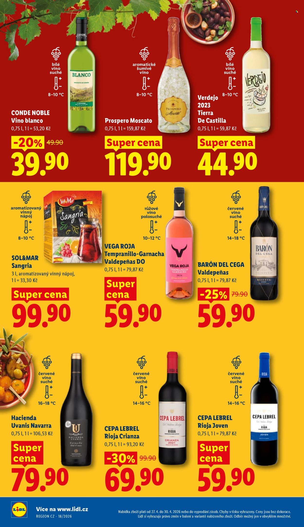 Leták Lidl - 27.4.2026 - 30.4.2026. Strana 22