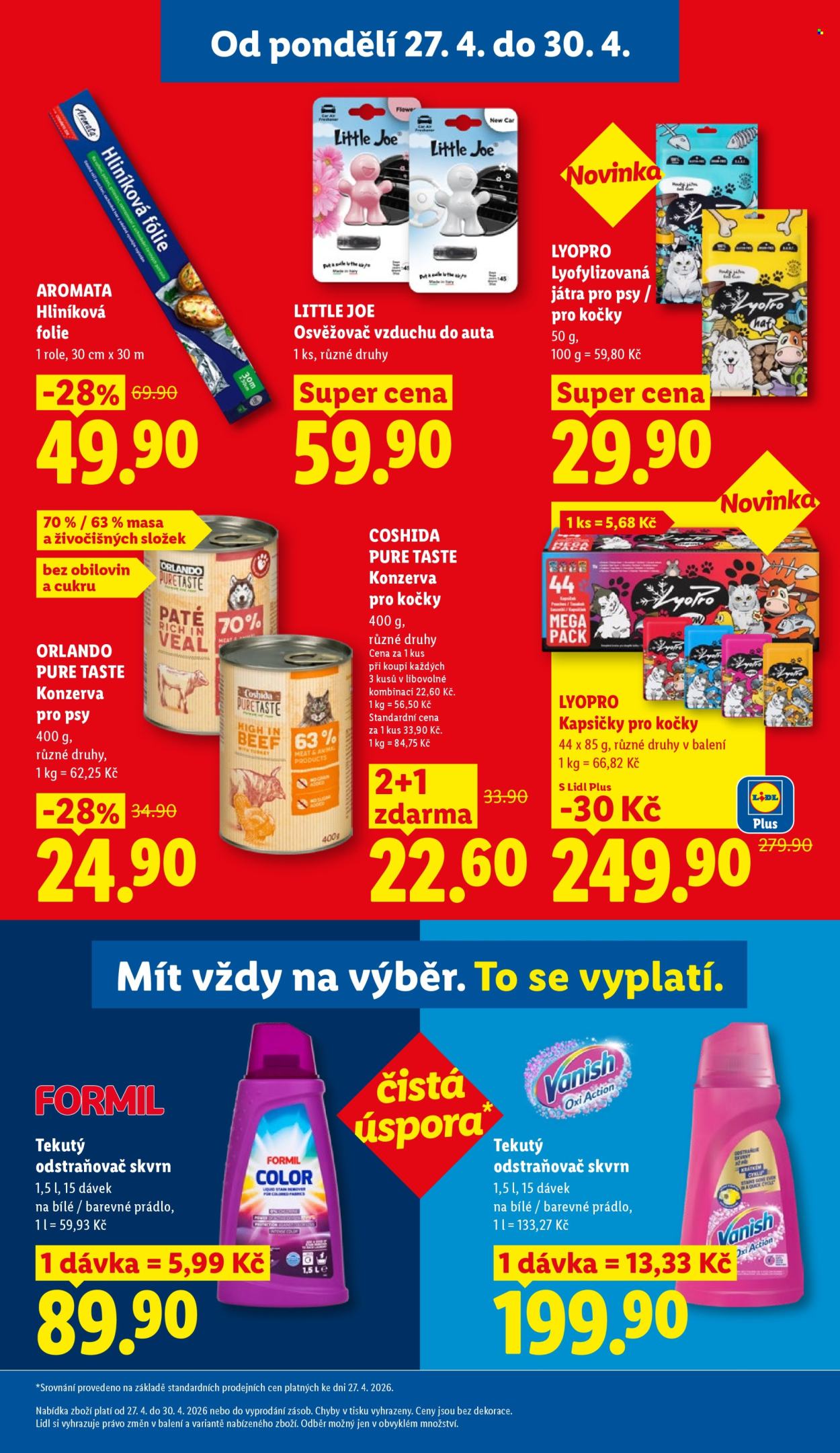 Leták Lidl - 27.4.2026 - 30.4.2026. Strana 31