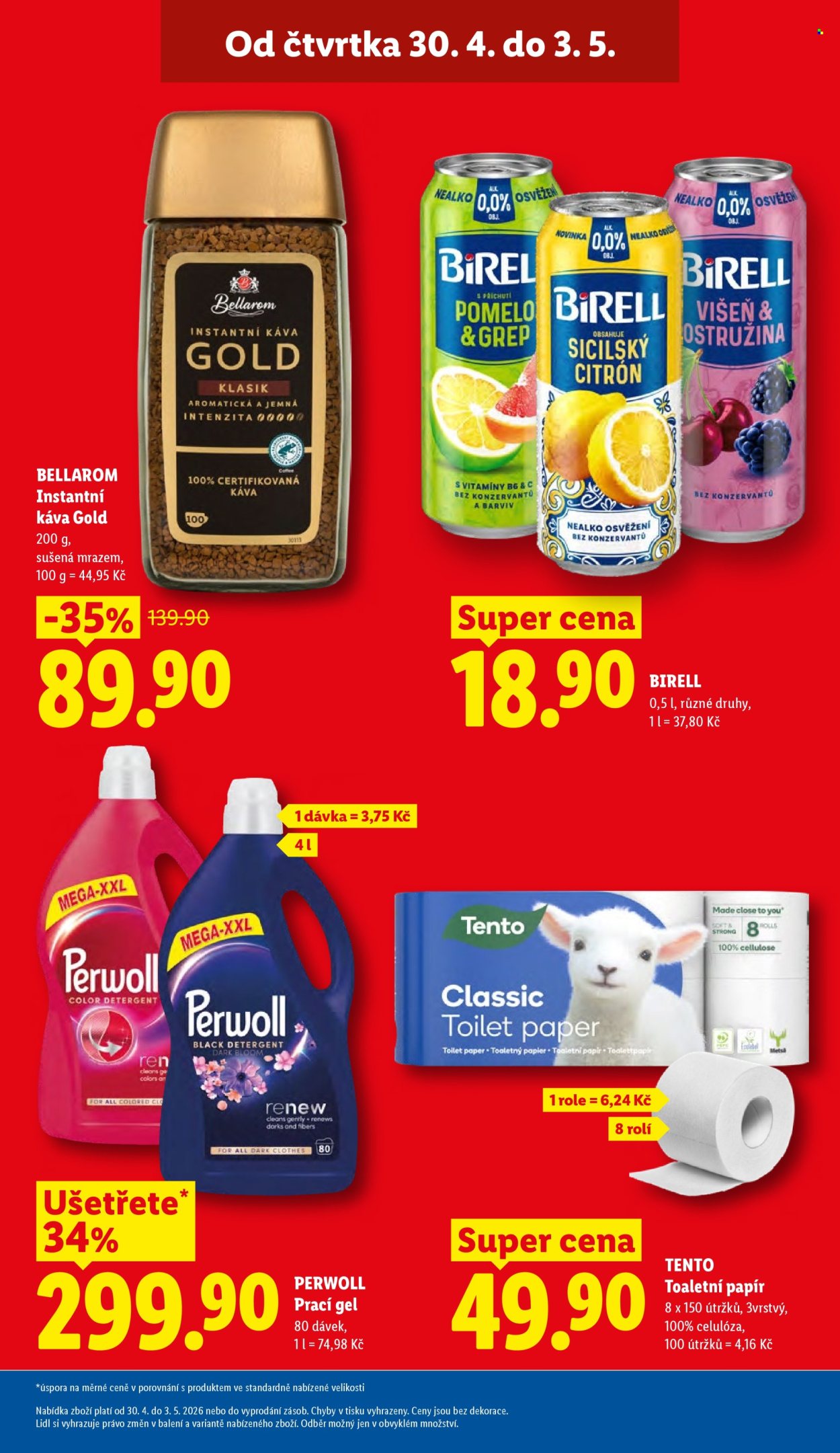 Leták Lidl - 30.4.2026 - 3.5.2026. Strana 3