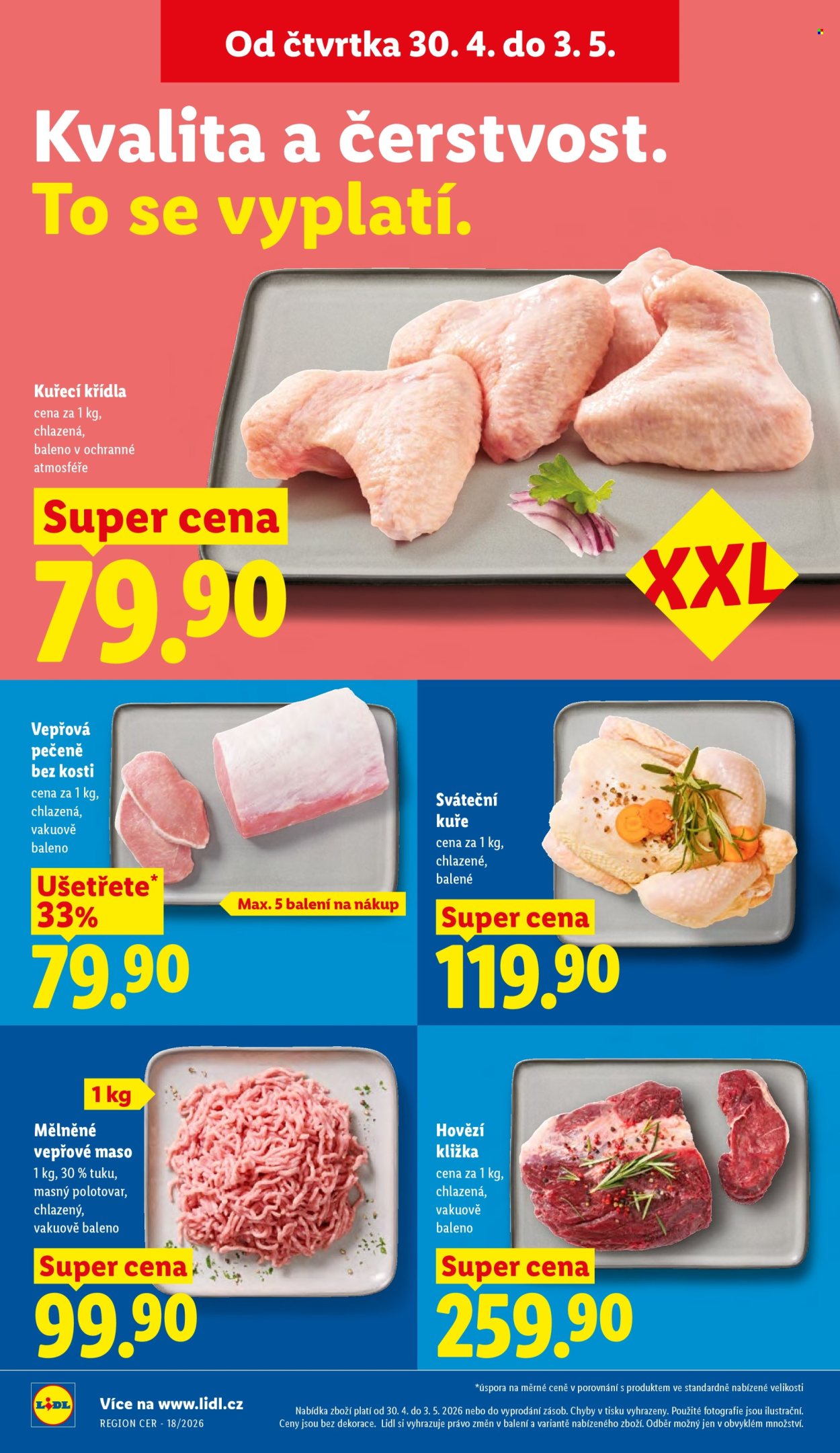 Leták Lidl - 30.4.2026 - 3.5.2026. Strana 14