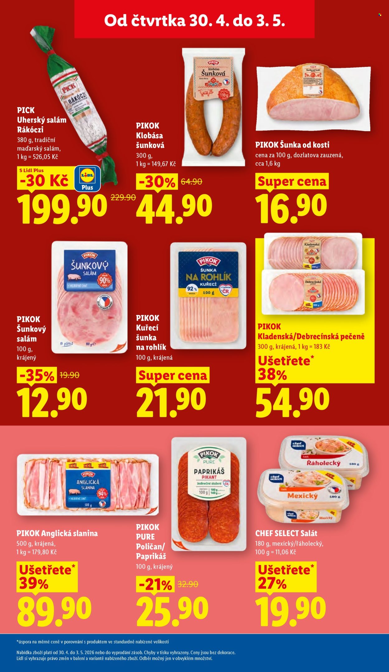 Leták Lidl - 30.4.2026 - 3.5.2026. Strana 17