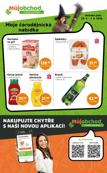 Leták Můj obchod - 24.4.2026 - 7.5.2026.