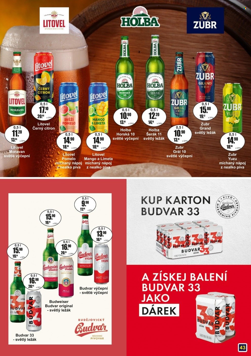 Leták Adam velkoobchod Šternberk - 1.5.2026 - 31.5.2026. Strana 43