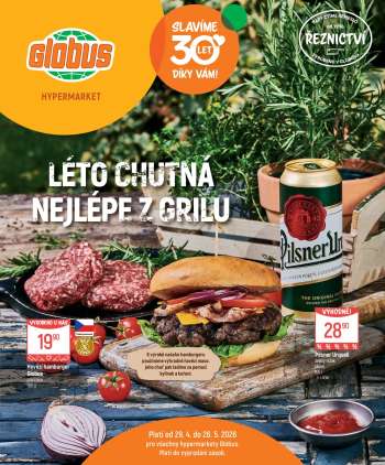 Leták Globus - 29.4.2026 - 26.5.2026.