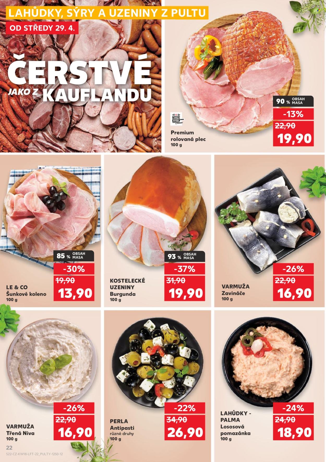 Leták Kaufland - 29.4.2026 - 5.5.2026. Strana 22