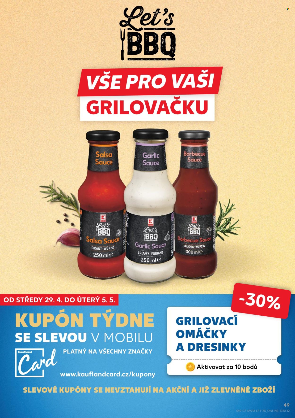 Leták Kaufland - 29.4.2026 - 5.5.2026. Strana 49