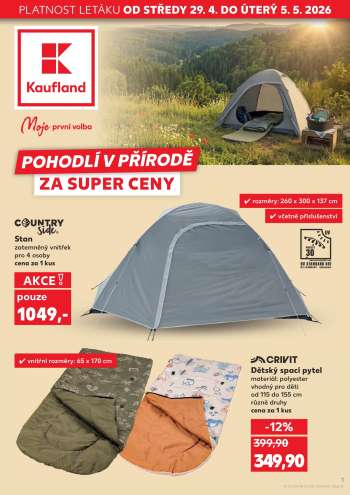 Leták Kaufland - 29.4.2026 - 5.5.2026.