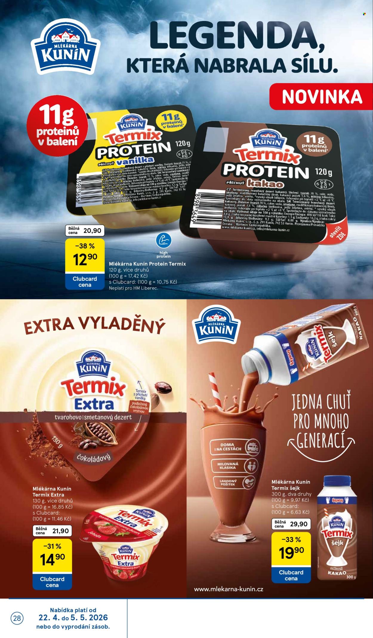 Leták TESCO - 29.4.2026 - 5.5.2026. Strana 28