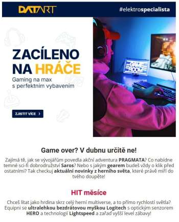 Leták DATART - 27.4.2026 - 30.4.2026.