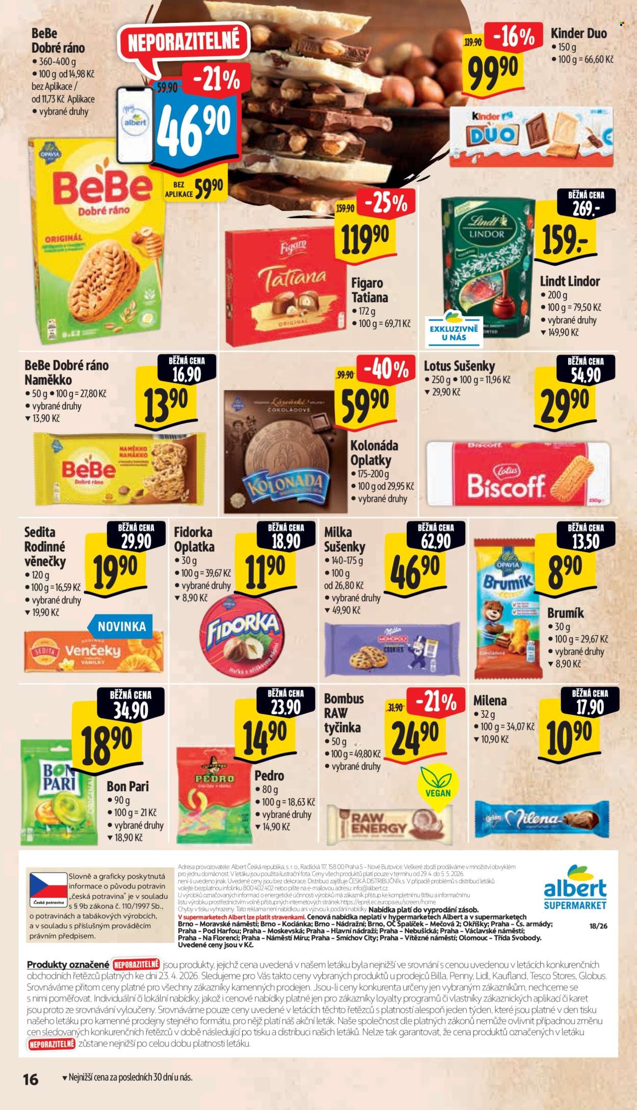 Leták Albert Supermarket - 29.4.2026 - 5.5.2026. Strana 24