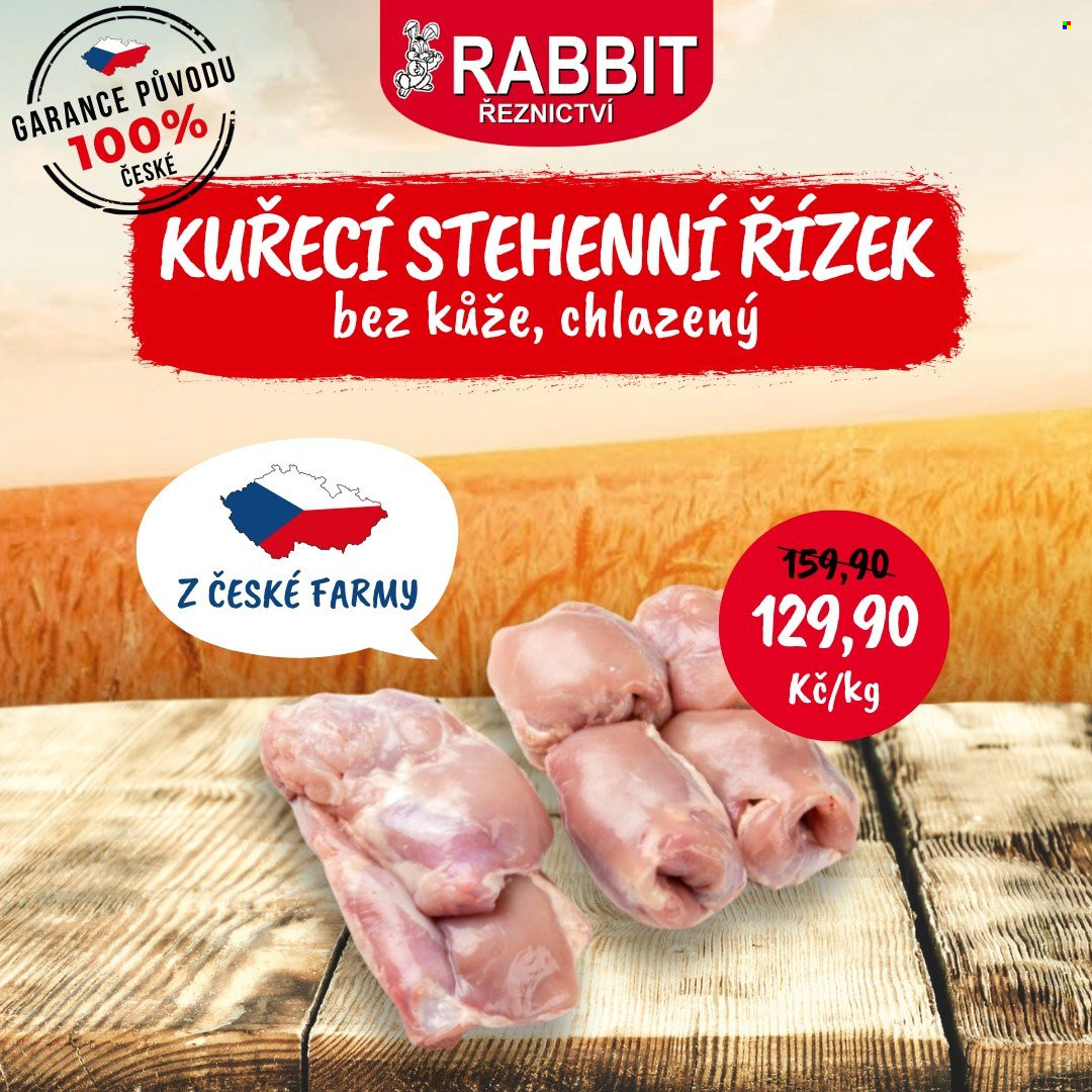 Leták RABBIT řeznictví - 27.4.2026 - 4.5.2026. Strana 2