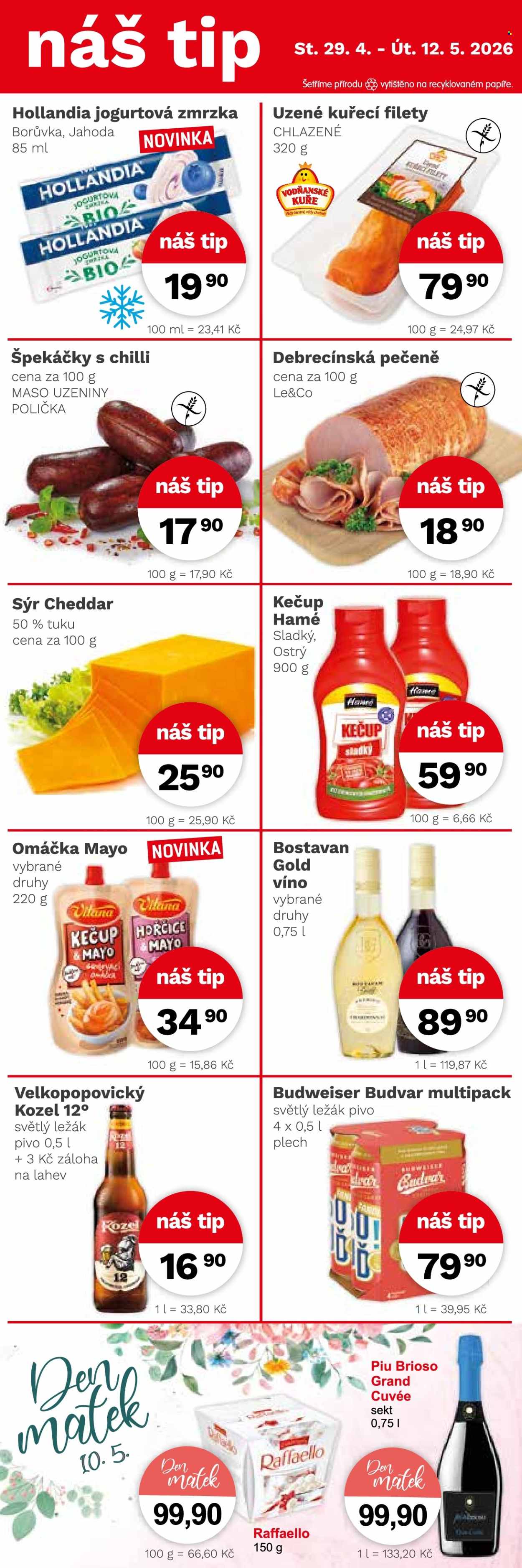 Leták Konzum - 29.4.2026 - 12.5.2026. Strana 4