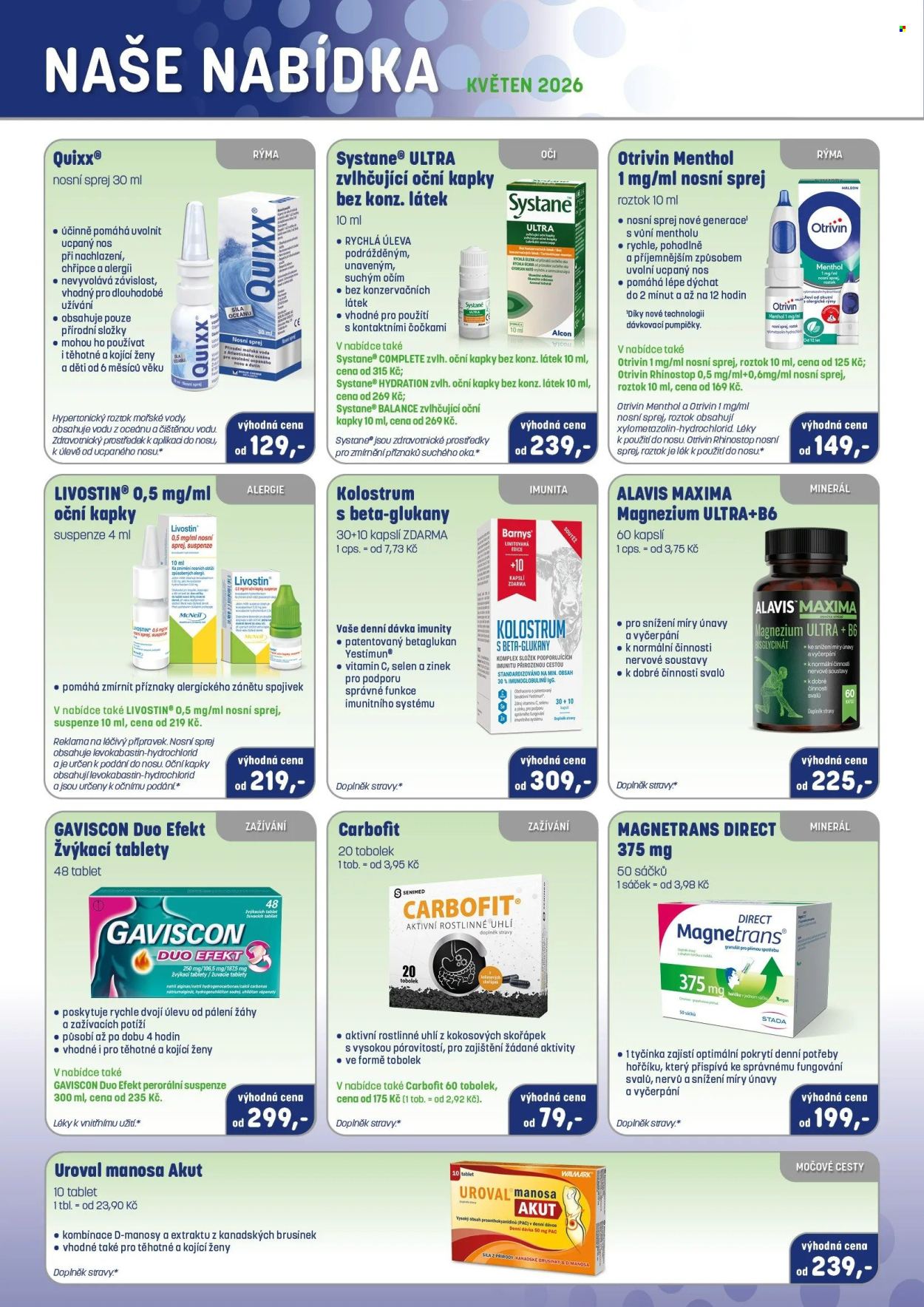 Leták PharmaPoint - 1.5.2026 - 31.5.2026. Strana 2