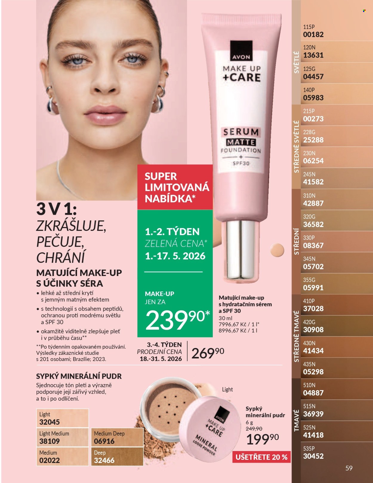 Leták AVON - 1.5.2026 - 31.5.2026. Strana 59